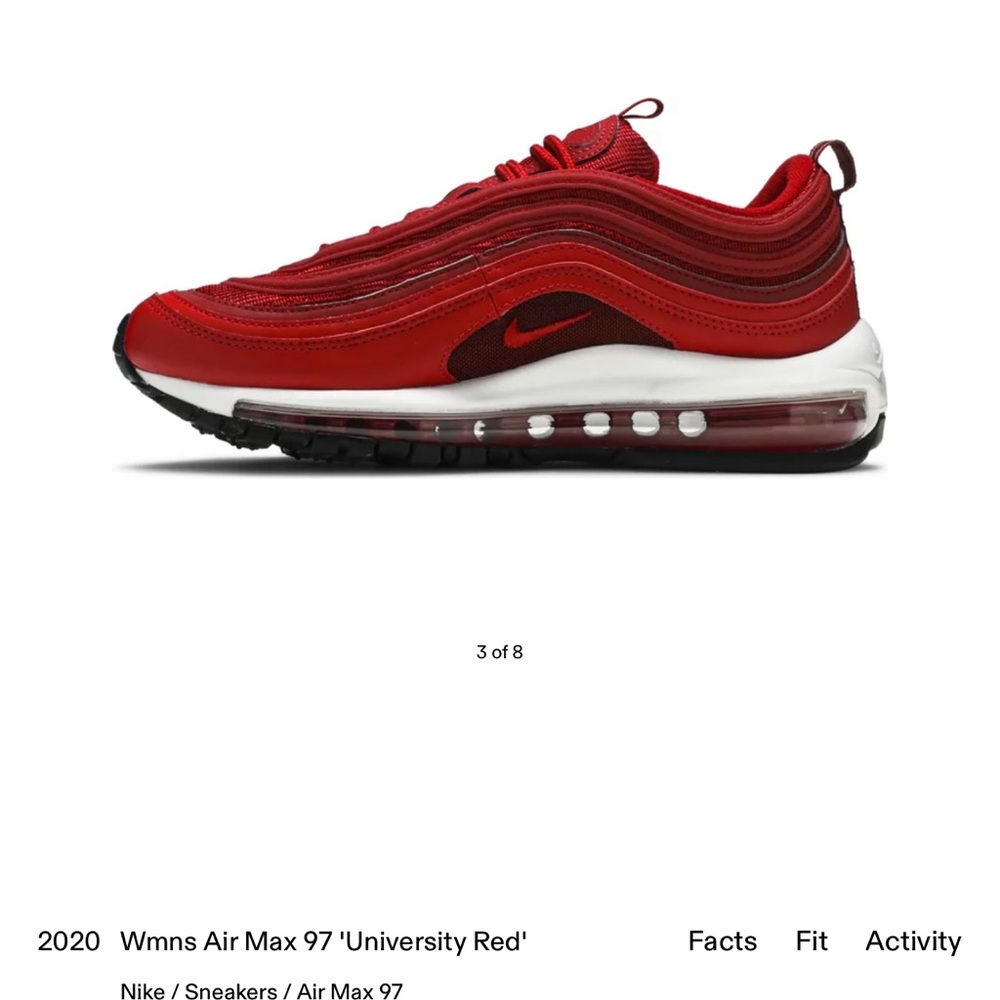 Red Nike AirMax 😍❤️‍🔥❣️